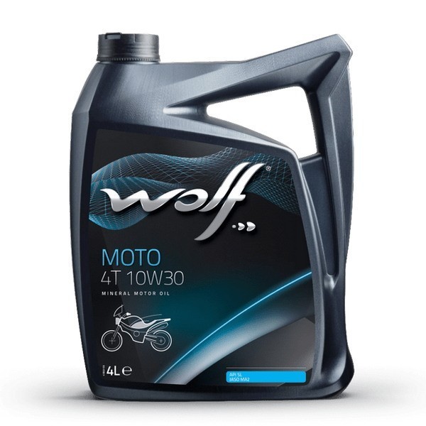 WOLF MOTO 4T 10W-30 Масло моторное (4л) 1043811
