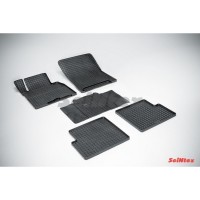 Коврики резиновые с рисунком "Сетка" MERCEDES-BENZ G-CLASS W463 2001- (комплект) SEINTEX 00949