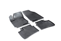 Коврики резиновые с рисунком "Сетка" HYUNDAI ELANTRA 2006-2011 (комплект) SEINTEX 00335