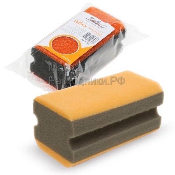 Губка поролоновая "Фигурная" с коралловым слоем (AB-T-02) AIRLINE ABT02