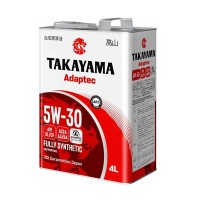 Масло моторное 5W-30 TAKAYAMA Adaptec A3/B4 SL/CF (4л) 6056096