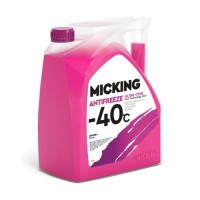 Антифриз MICKING ANTIFREEZE ULTRA COOL OAT Tehnology G12+ -40C (розовый) 5кг MA1015