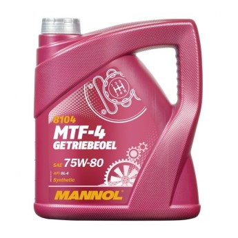 MANNOL MTF-4 GL-4 75W-80 Масло трансмиссионное (4л) 81044