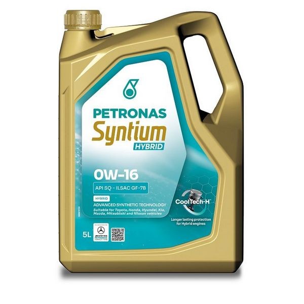 Масло моторное PETRONAS SYNTIUM HYBRID 0W-16 (5л) 71228M12EU
