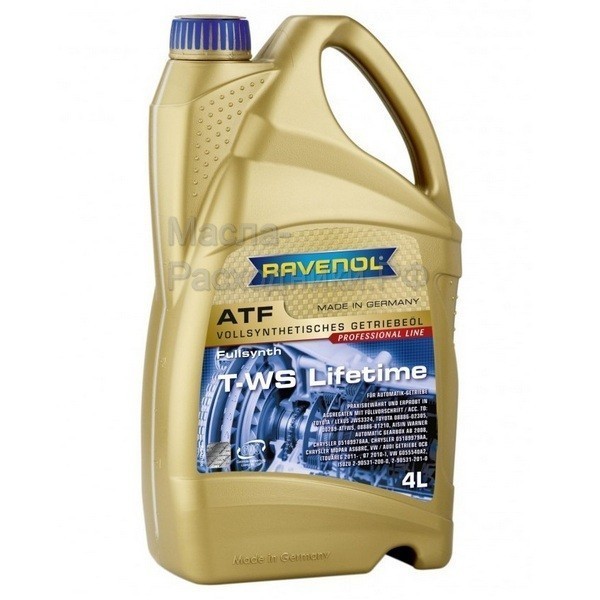 Ravenol ATF T-WS (4л) Жидкость трансмиссионная 121110600401999