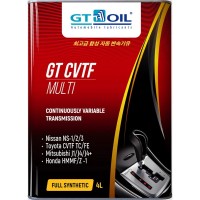 GT OIL CVTF MULTI Масло трансмиссионное для вариатора (4л) 8809059408667