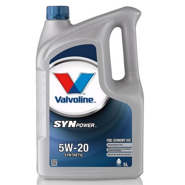Масло моторное Valvoline SynPower FE 5W-20 (5л) 872556