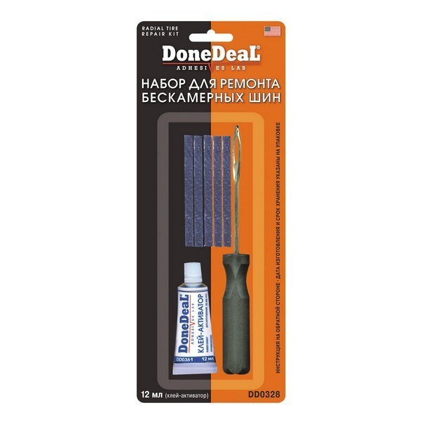 DD0328 Набор для ремонта бескамерных шин