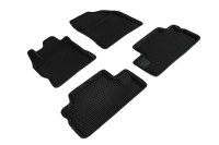 Коврики 3D EVA "РОМБ" Toyota Corolla X (E140,150) 2007-2013 черные (комплект) SEINTEX 95225