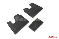 Коврики резиновые с рисунком "Сетка" MAN TGA LX/ TGL/ TGS (комплект) SEINTEX 00737