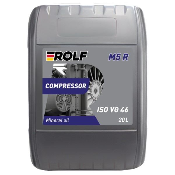 Масло компрессорное ROLF COMPRESSOR M5 R 46 (20л) 322573