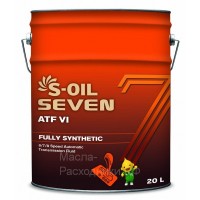 Масло для АКПП S-oil SEVEN ATF VI (20л) E107982 DRAGON