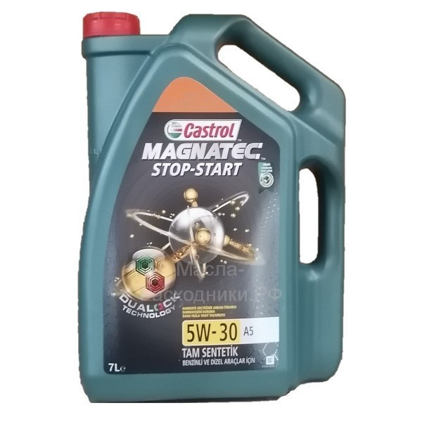 Масло моторное Castrol Magnatec Stop-Start 5W-30 A5 (7л) 15C960
