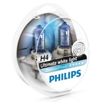 Автолампы 12342DV Philips H4 12V-60/55W Diamond Vision (комплект 2шт) 12342DVS2