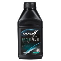 WOLF BRAKE FLUID DOT 5.1 Жидкость тормозная (0,5л) 8308208