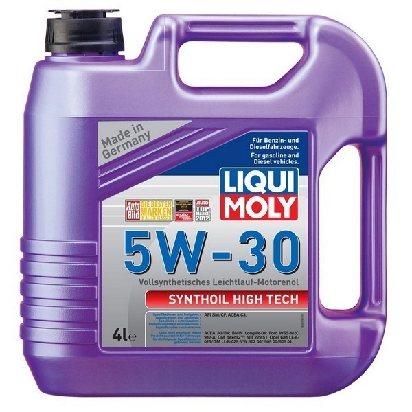 Масло моторное Liqui Moly Synthoil High Tech 5W-30 (4л) 9076