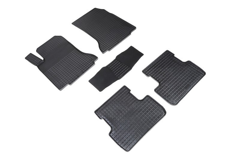 Коврики резиновые с рисунком "Сетка" MERCEDES-BENZ A-Class W176 / B-Class W246 / CLA-Class C117 2014-2018 (комплект) SEINTEX 86079