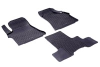 Коврики резиновые с рисунком "Сетка" HYUNDAI H1 STAREX 2007-2015 (комплект) SEINTEX 84811