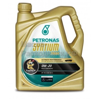 Моторное масло PETRONAS SYNTIUM 7000 0W-20 (4л) / PETRONAS183