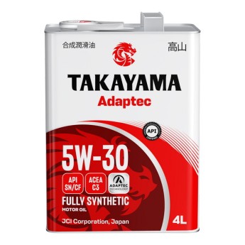 Масло моторное 5W-30 TAKAYAMA Adaptec C3 SN/CF (4л) 6056086