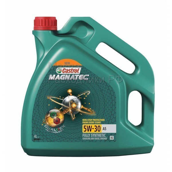 Масло моторное Castrol Magnatec 5W-30 A5 Ford DUALOCK (4л) 15CA3B