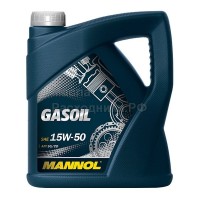 Масло моторное для двигателей на газе Mannol Gasoil 15W-50 (5л)