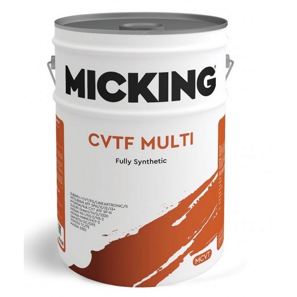 Масло трансмиссионное Micking CVTF MULTI (20л) M4138