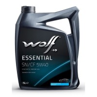 WOLF ESSENTIAL 5W-40 SN/CF A3/B4 Масло моторное (5л) 1047678