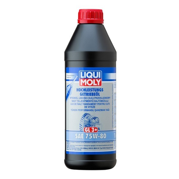 Масло трансмиссионное Liqui Moly Hochleistungs-Getriebeoil (GL-3/GL-4) 75W-80 (1л) 7584