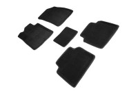 Коврики ворсовые 3D Haval Jolion 4WD 2021-н.в. черные (комплект) 96901 SEINTEX