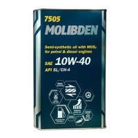 MANNOL Molibden Benzin 10W-40 METAL Масло моторное (4л) 1121M