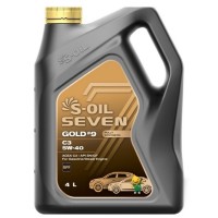 Масло моторное S-oil SEVEN GOLD9 SN/CF C3 5W-40 (4л) E107757 DRAGON