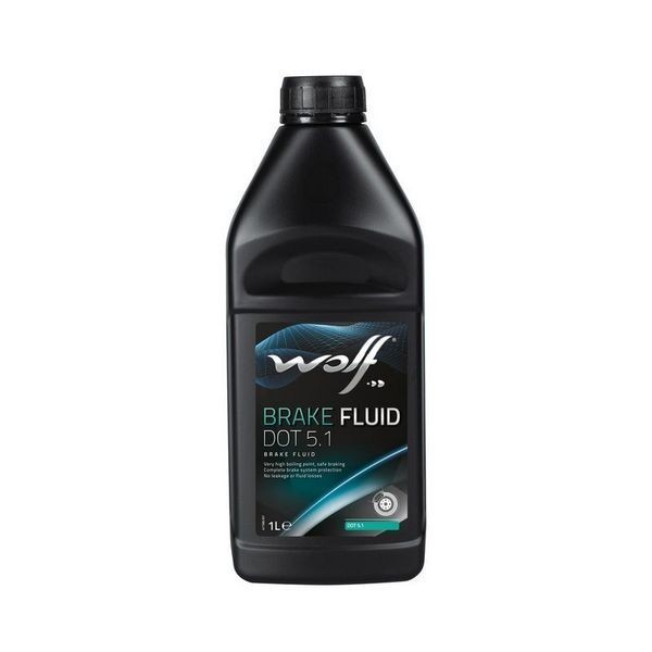WOLF BRAKE FLUID DOT 5.1 Жидкость тормозная (1л) 8308307