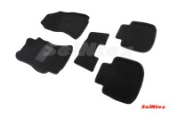 SEINTEX Ворсовые 3D коврики SUBARU OUTBACK V 2015- черные (комплект) 87331