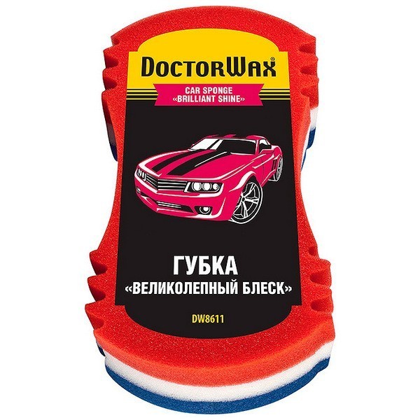 DW8611 DoctorWax Губка «Блеск обещаю»