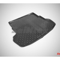 SEINTEX Коврик в багажник KIA RIO sedan (полимерный) черный (шт) (2011-2017) 85313