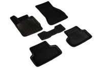 Коврики 3D EVA "РОМБ" BMW 5 Ser G-30 2016-н.в. черные (комплект) 98115 SEINTEX