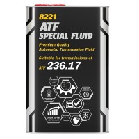 MANNOL 8221 масло трансмиссионное ATF Special Fluid 236.17 (1л) metal 82211