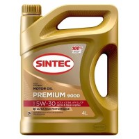 Масло моторное SINTEC PREMIUM 9000 5W-30 A3/B4 (АКЦИЯ 4л+1л) 600228