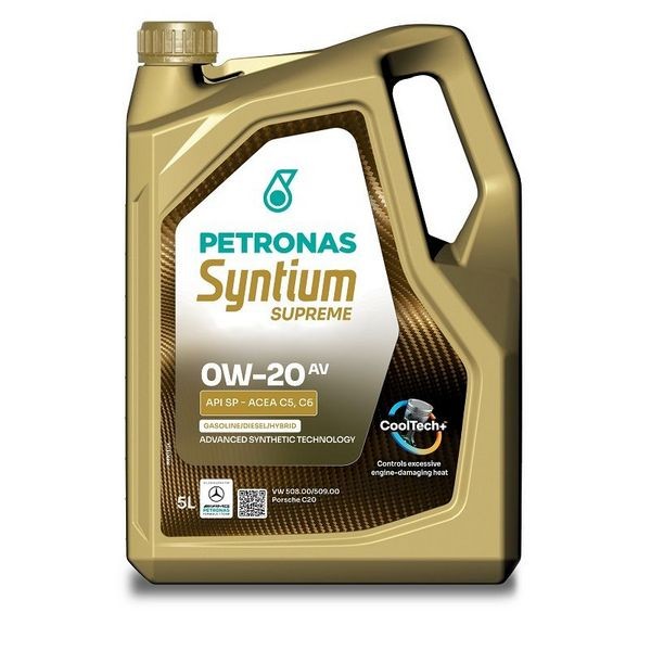 Масло моторное PETRONAS SYNTIUM SUPREME AV 0W-20 (5л) 71223M12EU