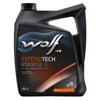 WOLF EXTENDTECH 80W-90 GL-5 Масло трансмиссионное (4л) 8323867