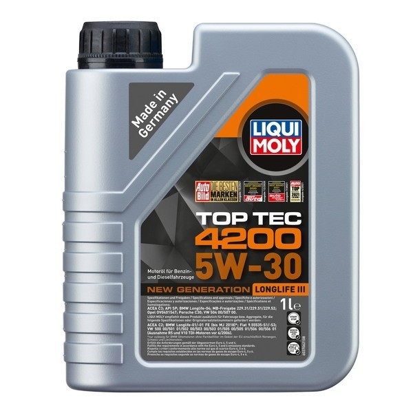 Масло моторное Liqui Moly Top Tec 4200 Longlife III 5W-30 (1л) 7660