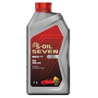Масло моторное S-oil SEVEN RED7 SN 5W-40 (1л) E107652 DRAGON