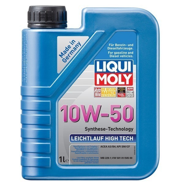 Масло моторное Liqui Moly Leichtlauf High Tech 10W-50 (1л) 9081