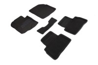 SEINTEX Ворсовые 3D коврики SUZUKI VITARA 2015- черные (комплект) 86296