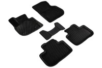 Коврики 3D EVA "РОМБ" BMW X3 G-01 2017-н.в. черные (комплект) 98208 SEINTEX