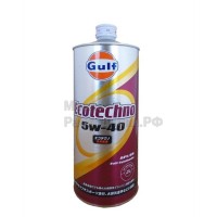 Моторное масло GULF Ecotechno 5W-40 (1л) Япония / 4932492124413