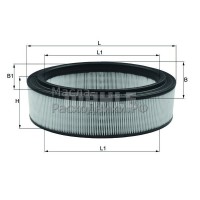 Фильтр воздушный LX2844 MAHLE / KNECHT