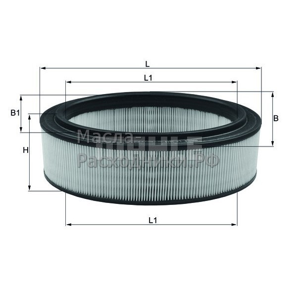 Фильтр воздушный LX2844 MAHLE / KNECHT