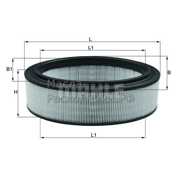 Фильтр воздушный LX2844 MAHLE / KNECHT